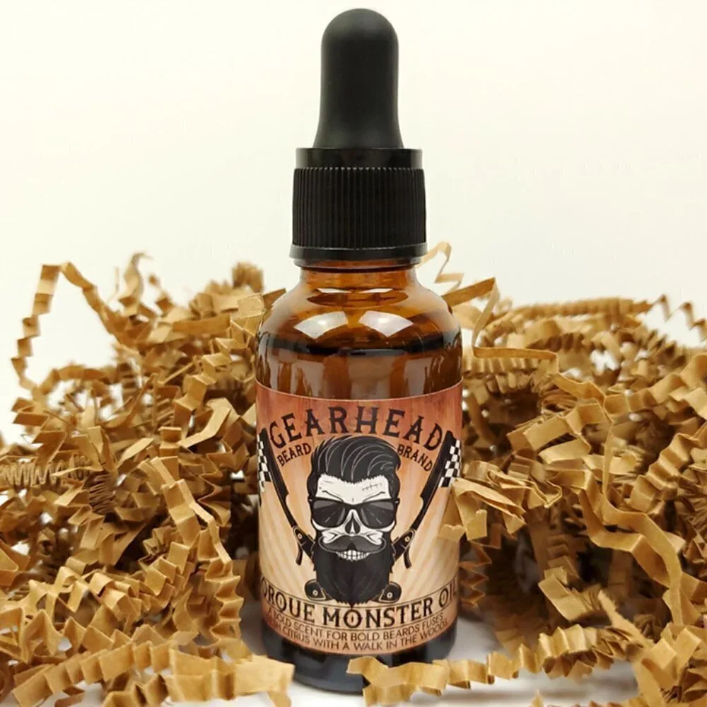 Torque Monster Citrus & Woods Men's Grooming Beard and Mustache Oil 30ml Bottle